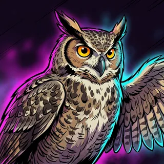 Great horned owl