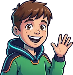 Mark, waving