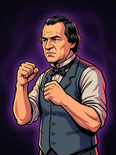 Andrew Johnson in the POTUS KO ring
