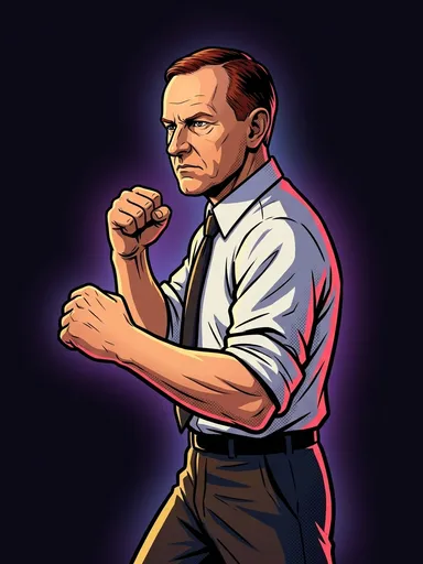 Calvin Coolidge in the POTUS KO ring