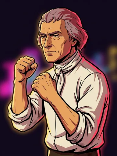 Thomas Jefferson in the POTUS KO ring