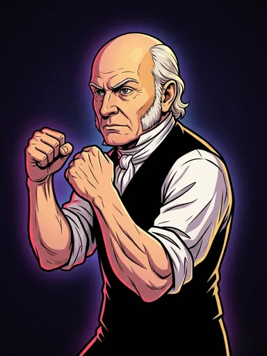 John Quincy Adams in the POTUS KO ring