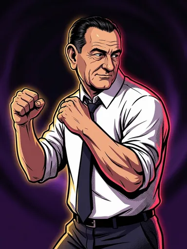 Lyndon B. Johnson in the POTUS KO ring