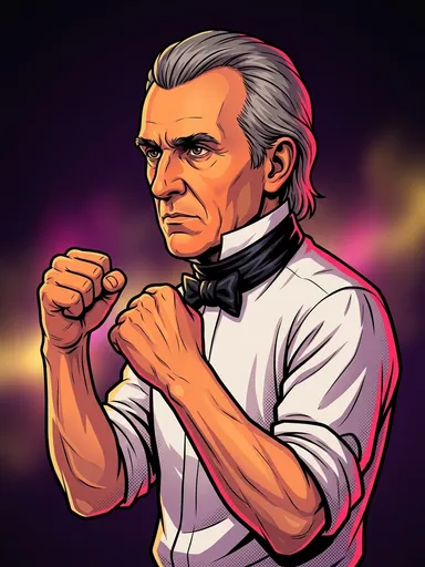 James K. Polk in the POTUS KO ring