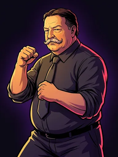 William Howard Taft in the POTUS KO ring