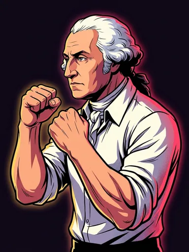 George Washington in the POTUS KO ring